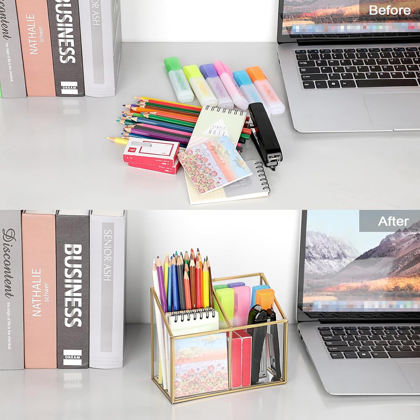 Glass Remote Control Holder
