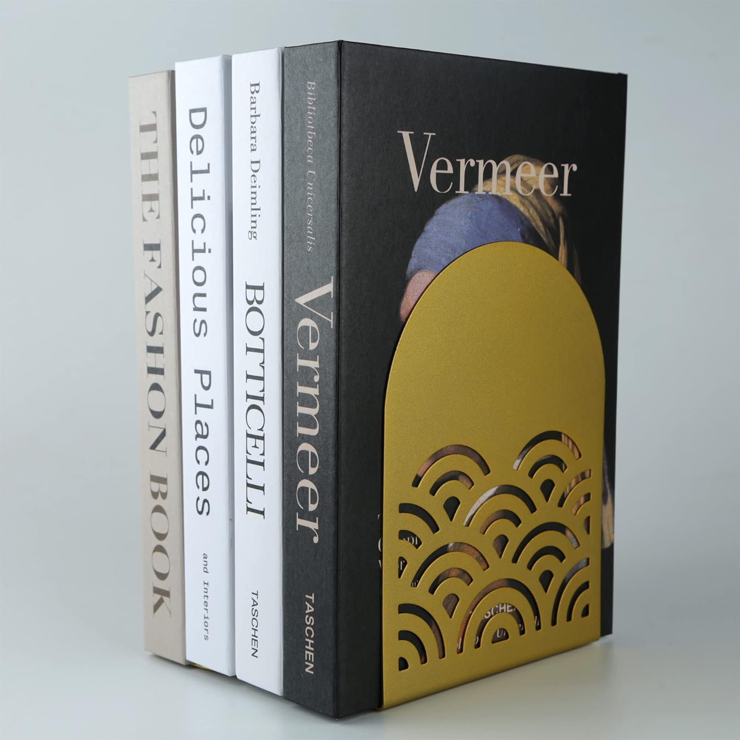 Folding Decorative Books / Black and White / Set of 4