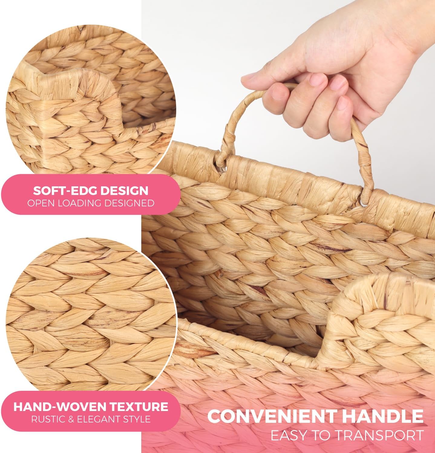 Books & / Natural Hanging Organizer for Mail / Model 1 - Natural Color