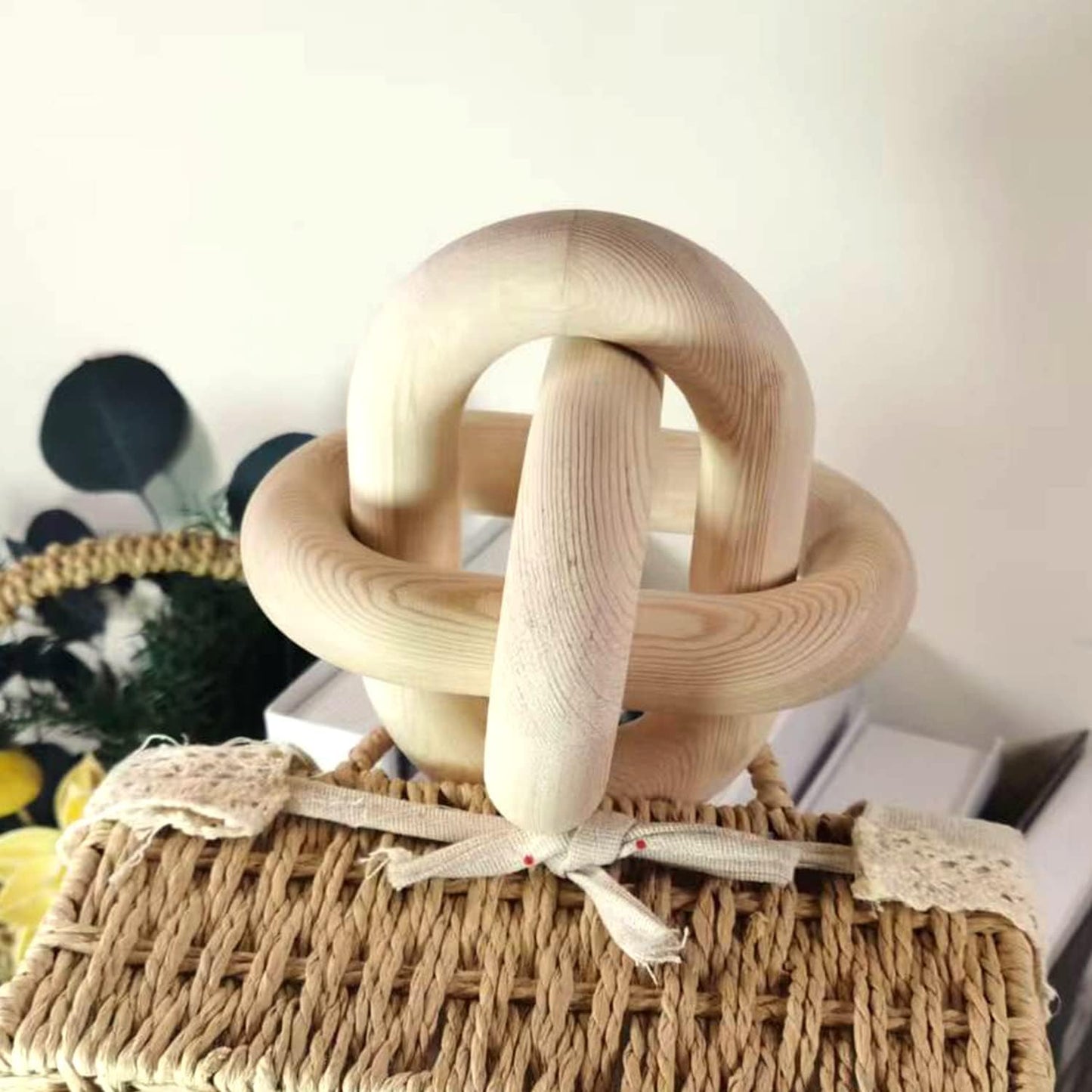 Pine Wood Carving / D