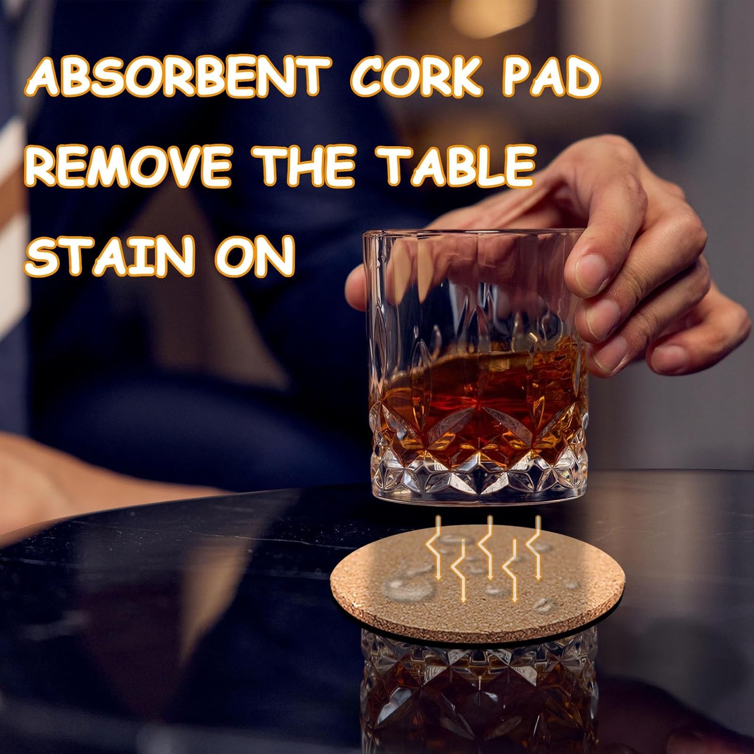 Absorbent and Reusable / Set of 100