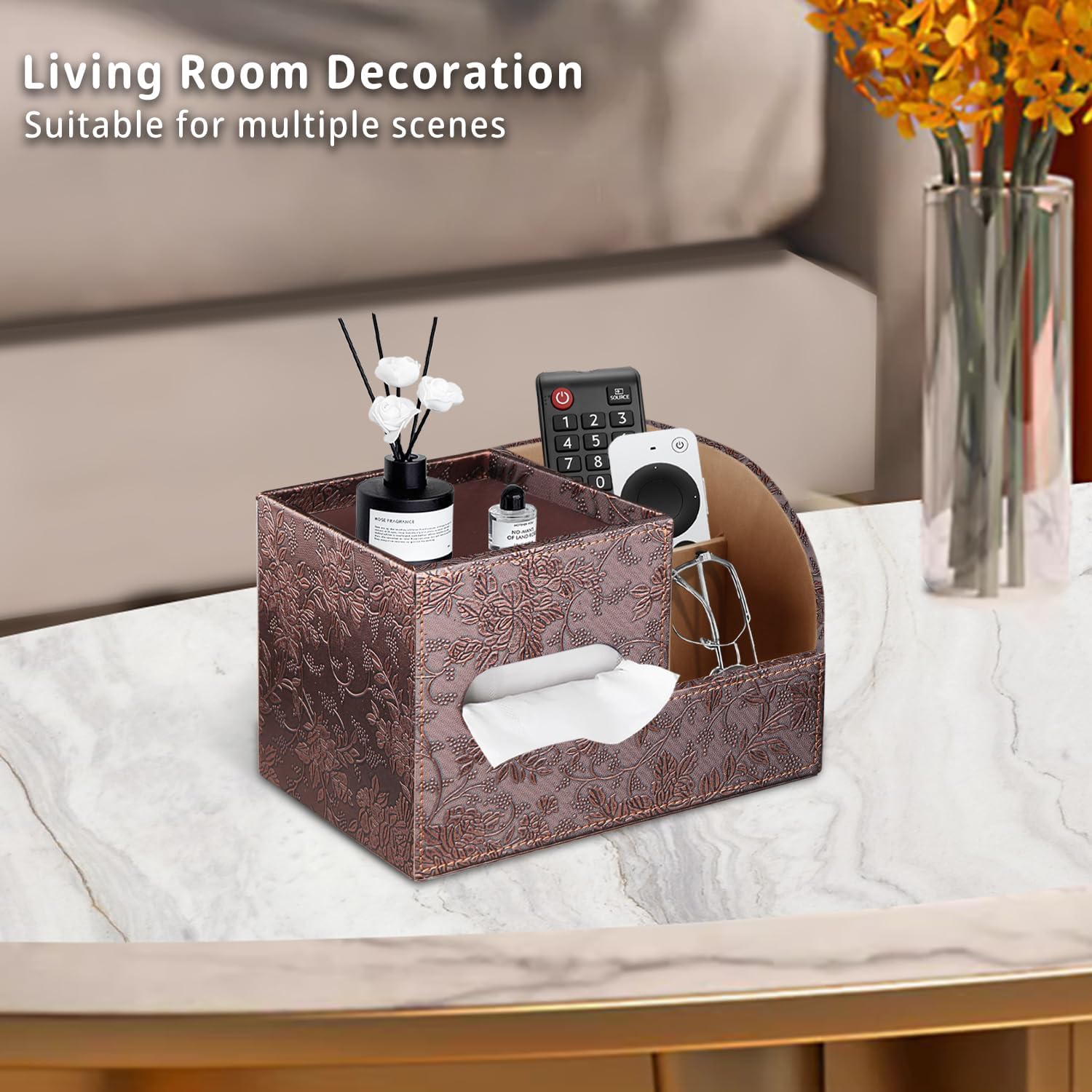 Storage Tray and Remote Control Holder / Archaize