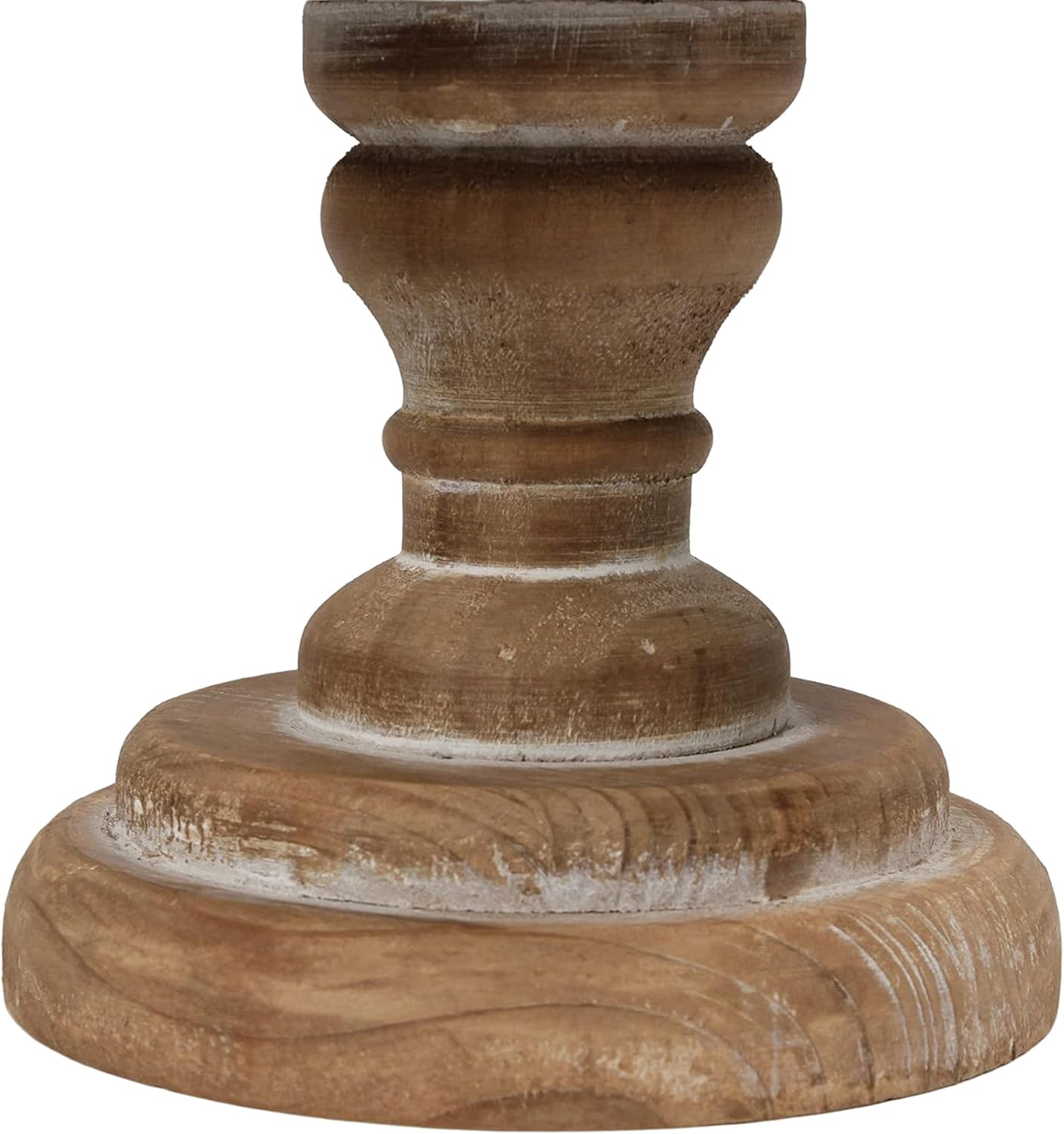 11" Rustic Cake Stand / Brown / 10.6 x 10.6 x 6.7