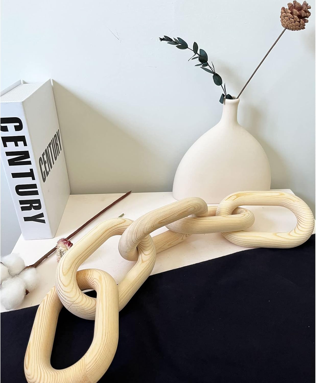 Wood Chain Link Decor