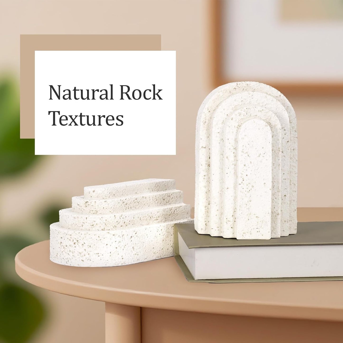 Heavy Duty Resin Bookends
