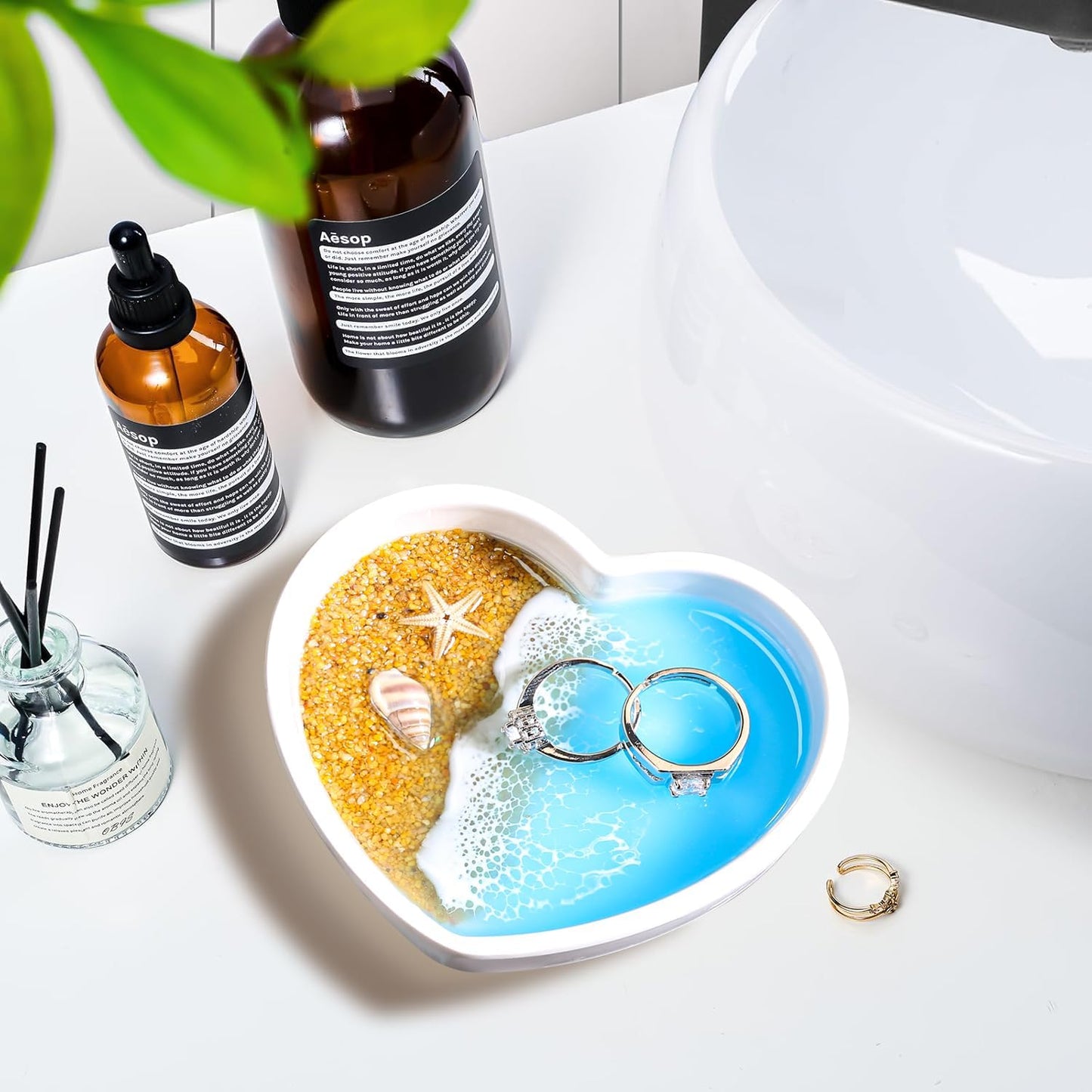 Resin Jewelry Dish / Jewelry Dish 1