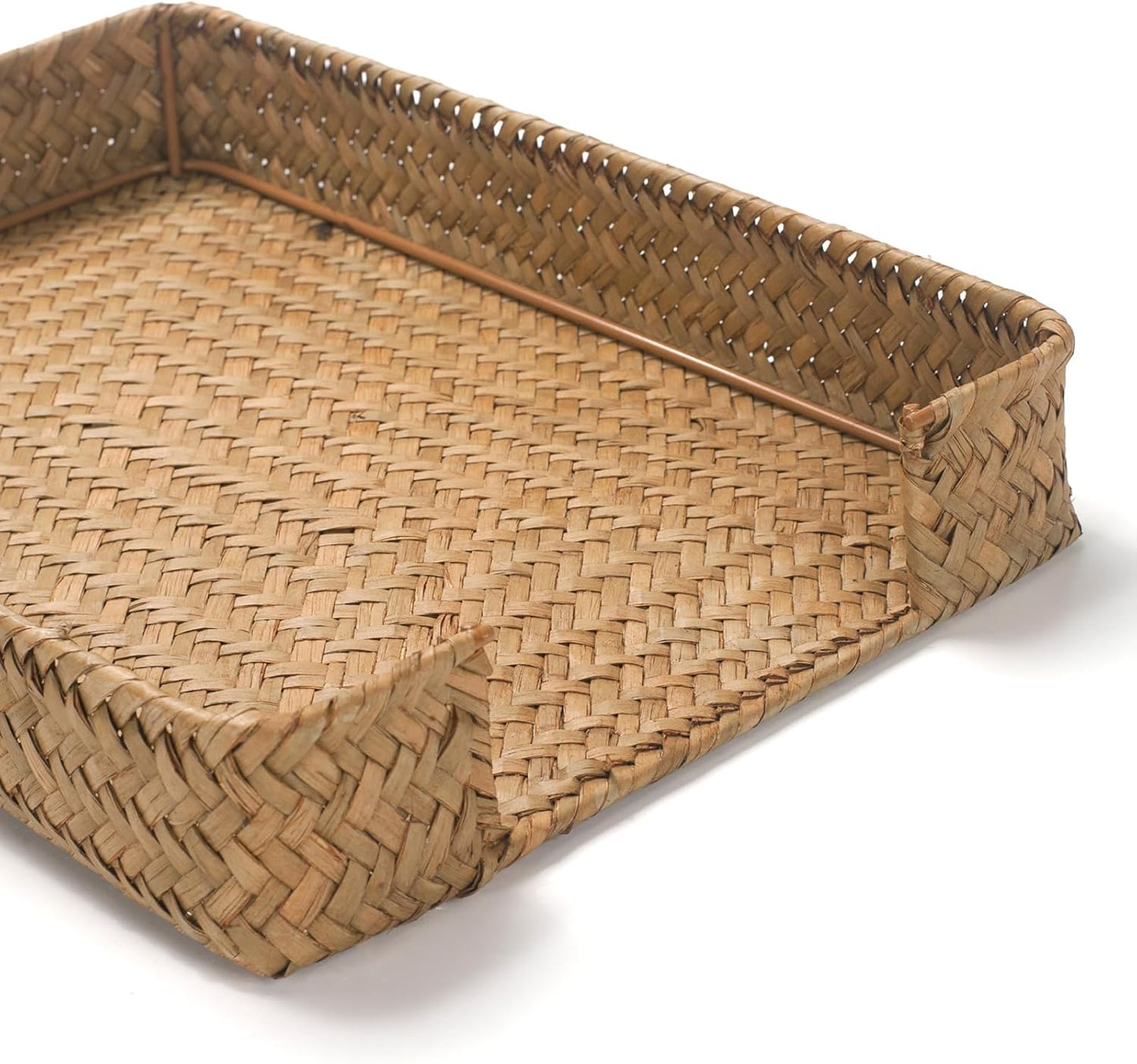 Woven Desk Tray / Seagrass Letter Tray