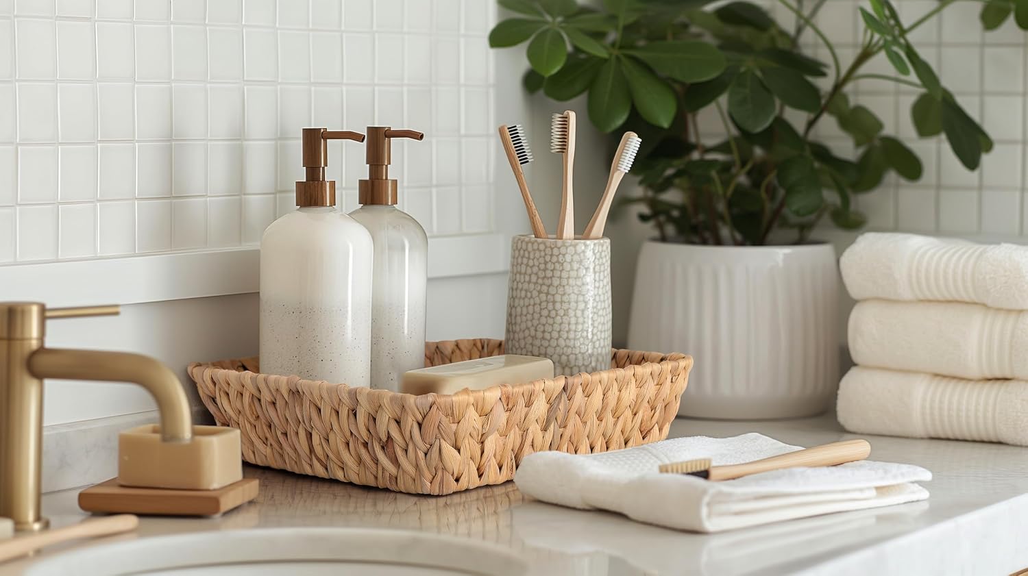 Rattan Basket Set for Gifts / Small / Set of 2