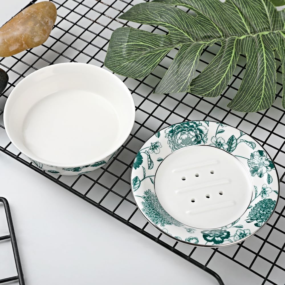 Double-Layer Round Soap Tray / Style D