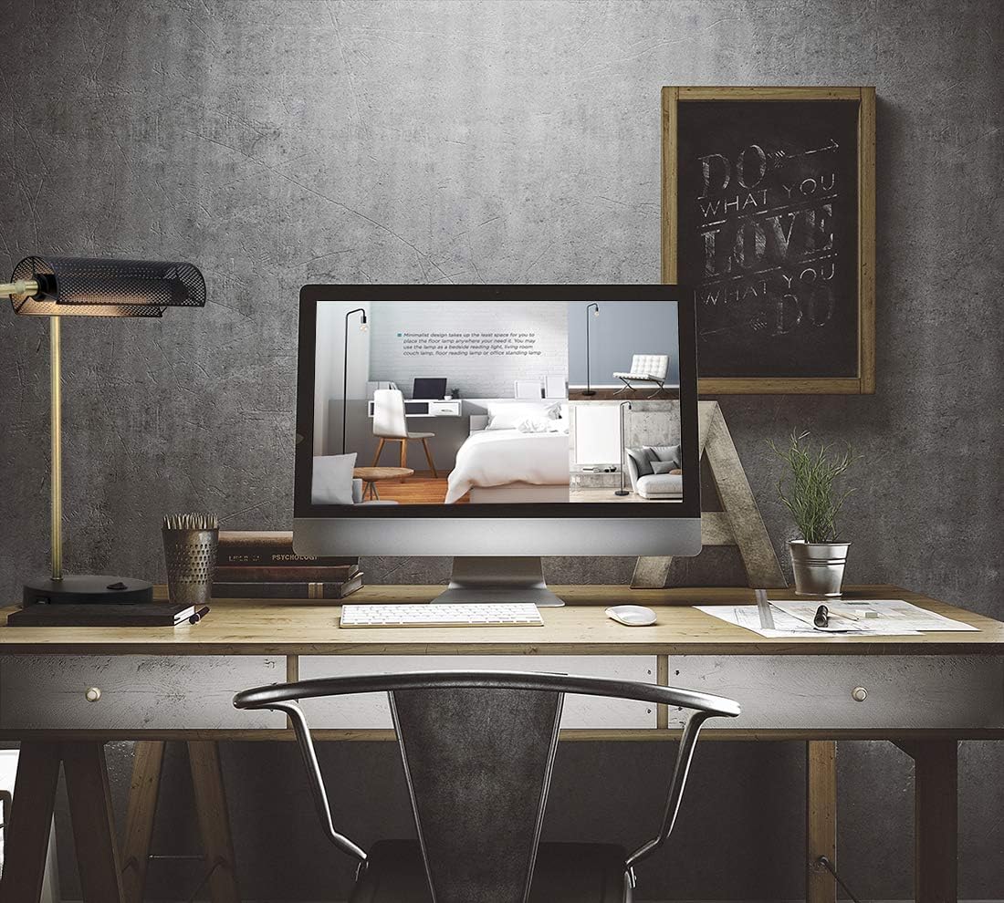 O’Bright LED Desk Lamp with USB Charging Port, Metal Lamp, Flexible Swivel Arms, Soft White LED Reading Light (3000K)