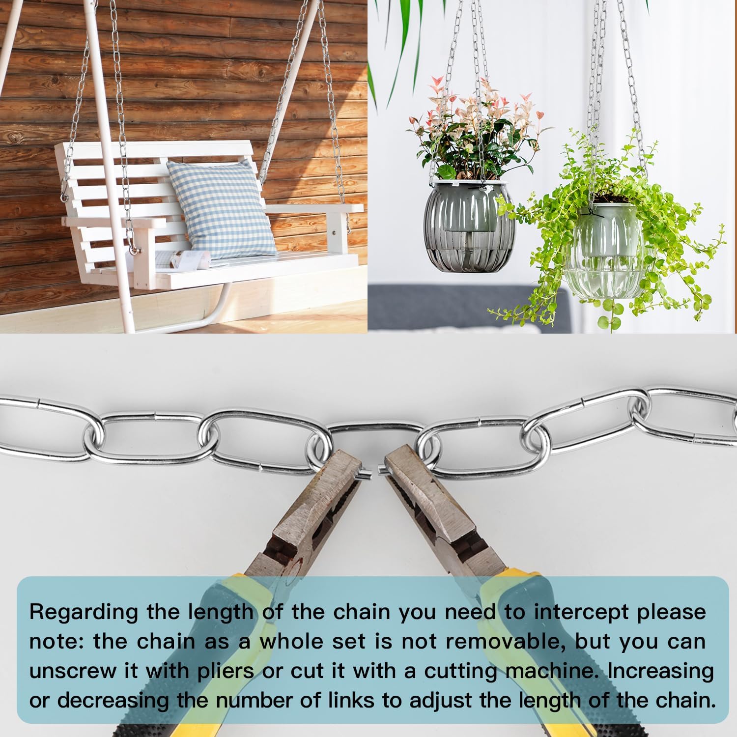 Light Fixture Chain / Chrome