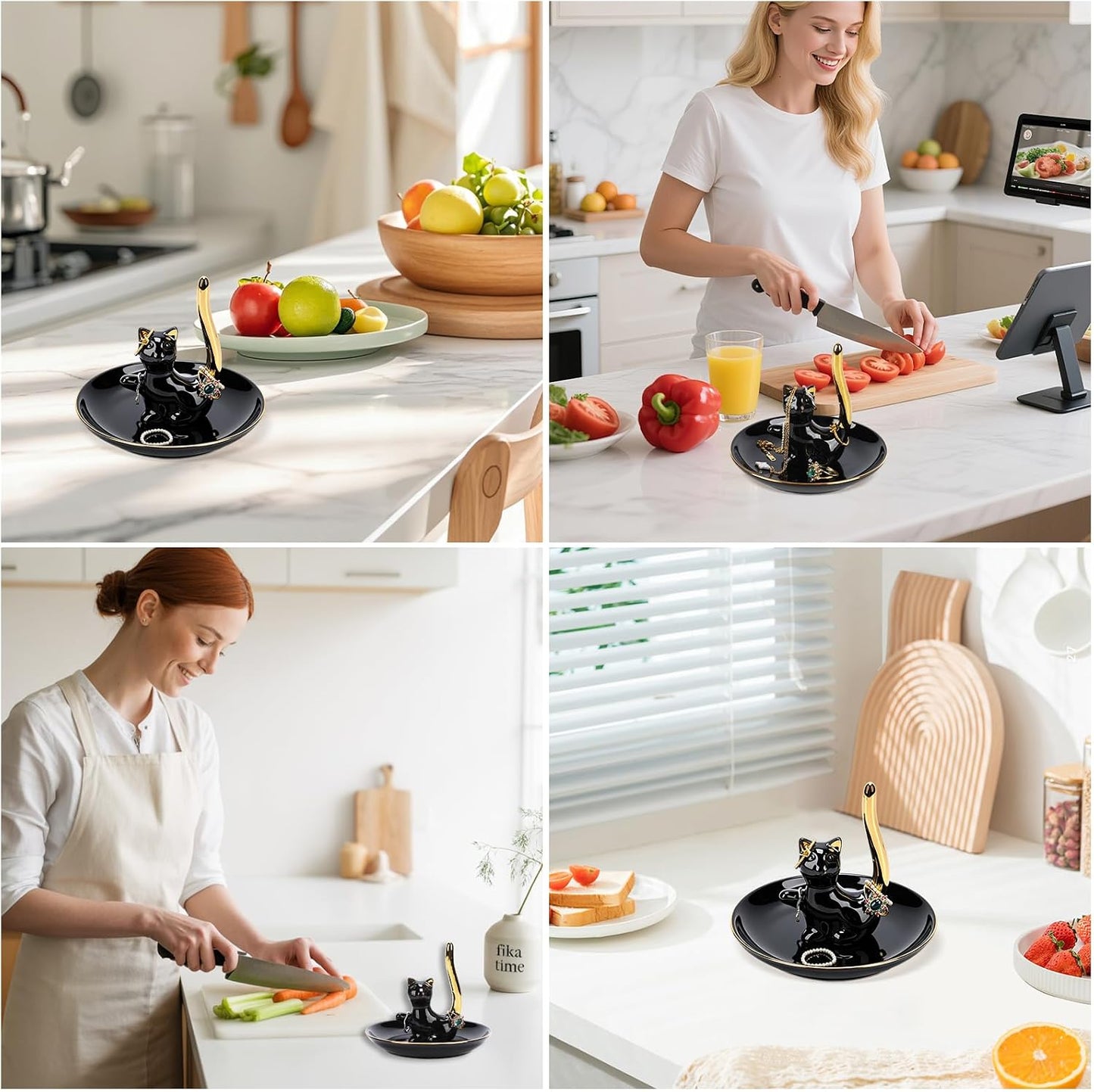 Kitchen Ring Holder / Jewelry Organizer for Rings and Necklace