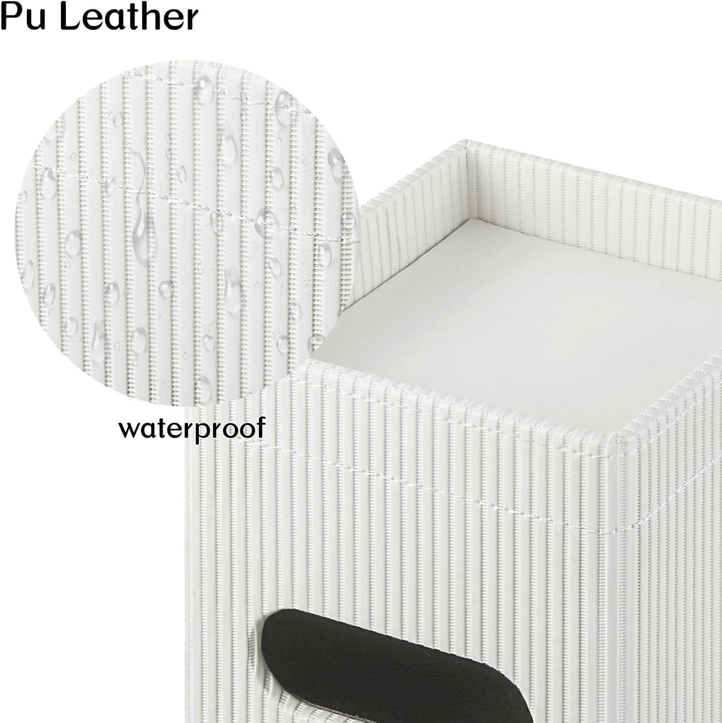 Storage Tray / Tissue Box Cover / White
