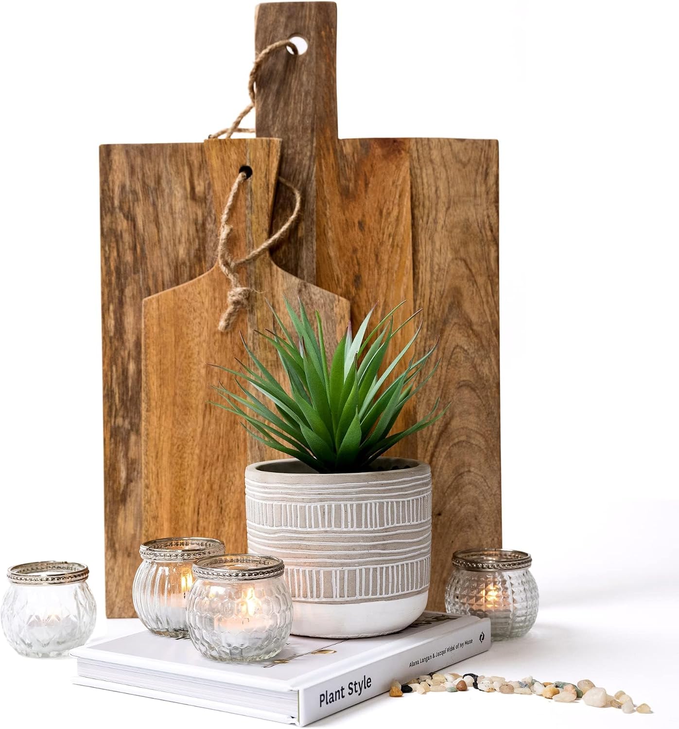 Artificial Plant / 8" Fake Plant for Desk Decor