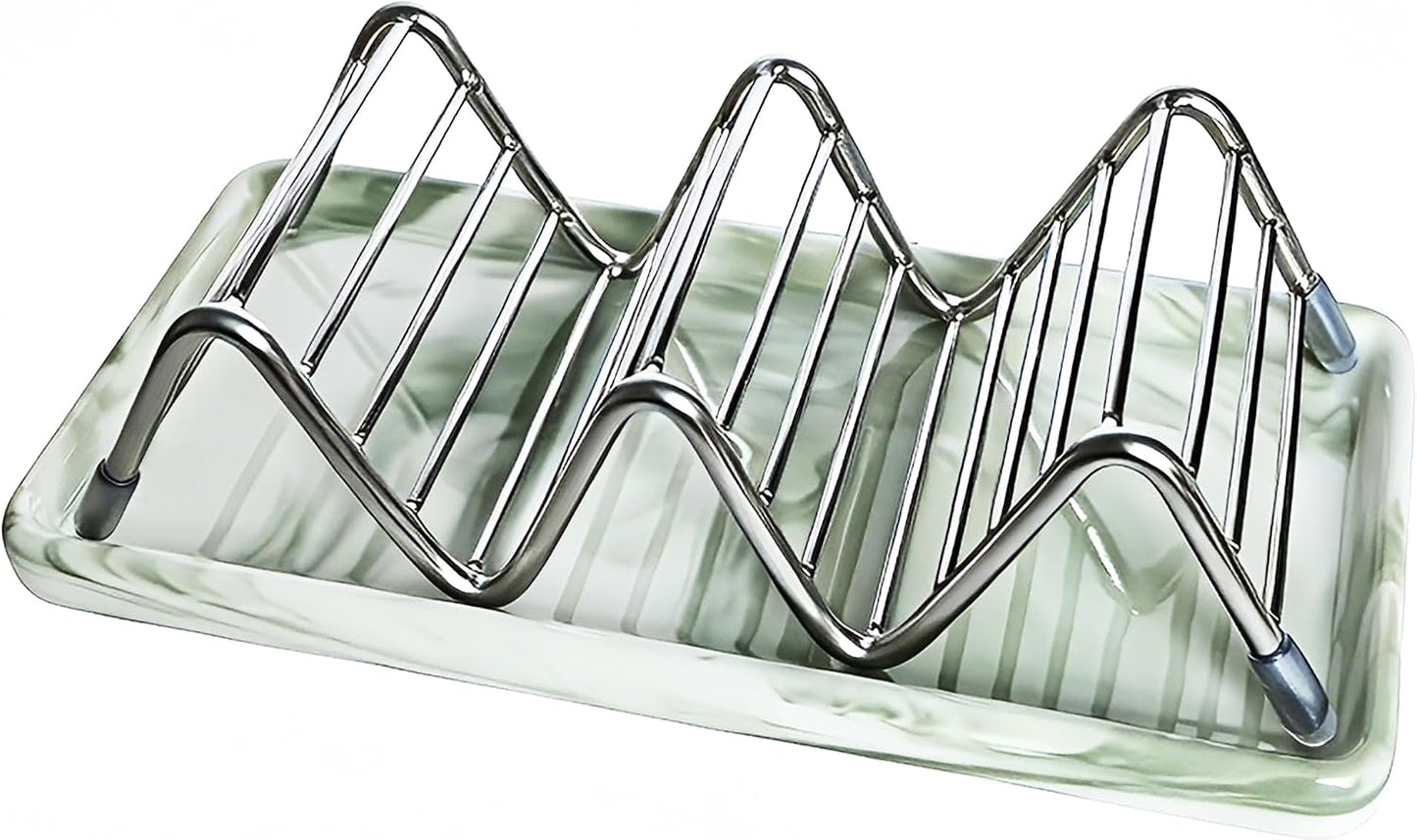 Ceramic Dish Tray / Green