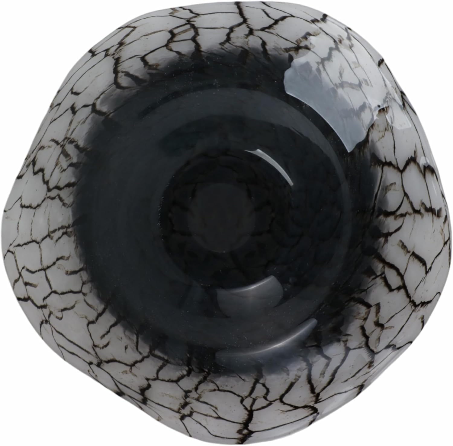 Modern Abstract Glass Decorative Bowl