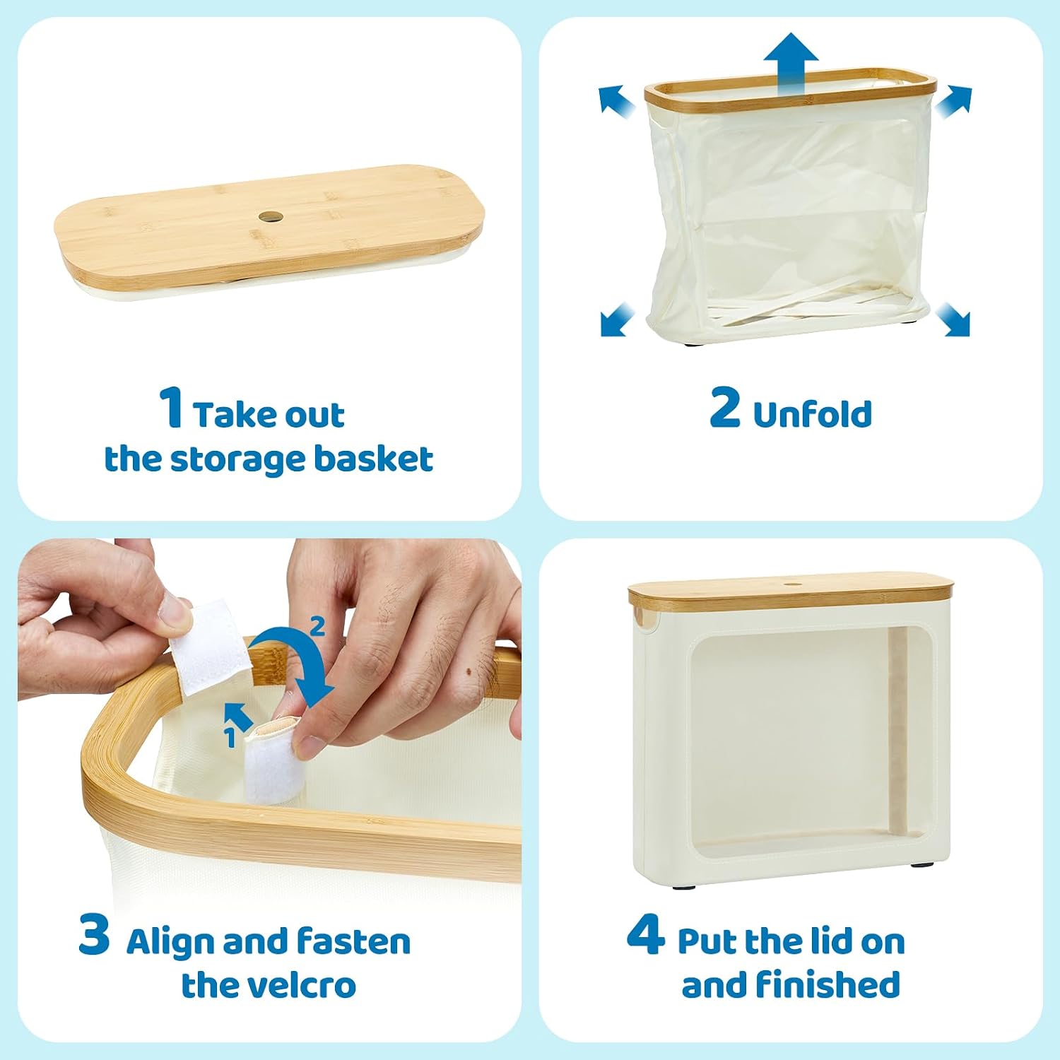 Toilet Paper Storage with Lid, Large Toilet Paper Holder for up to 12 Rolls, Free Standing Bathroom Storage Organizer