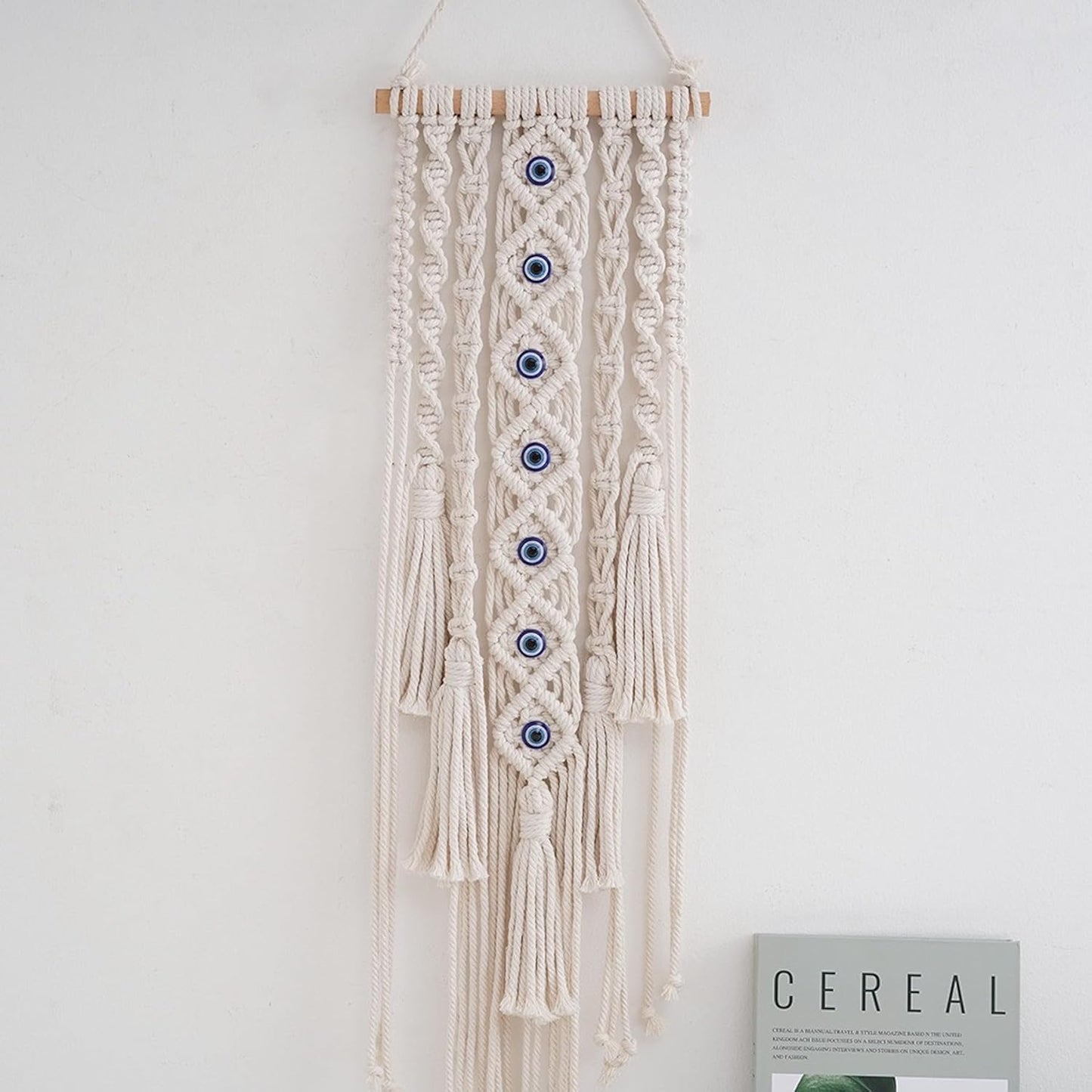 Boho Macrame Wall Hanging / 27.55 x 7.87
