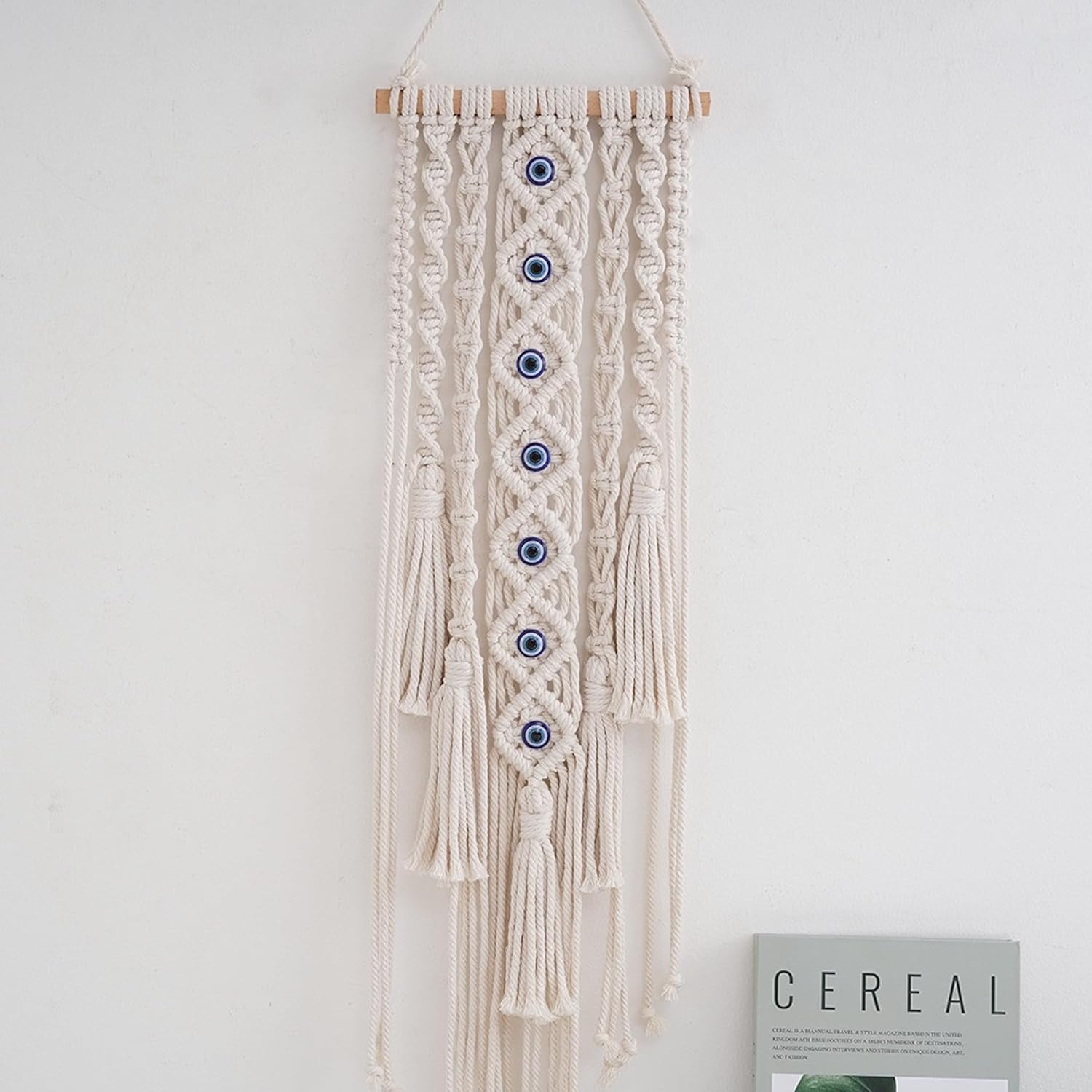 Boho Macrame Wall Hanging / 27.55 x 7.87