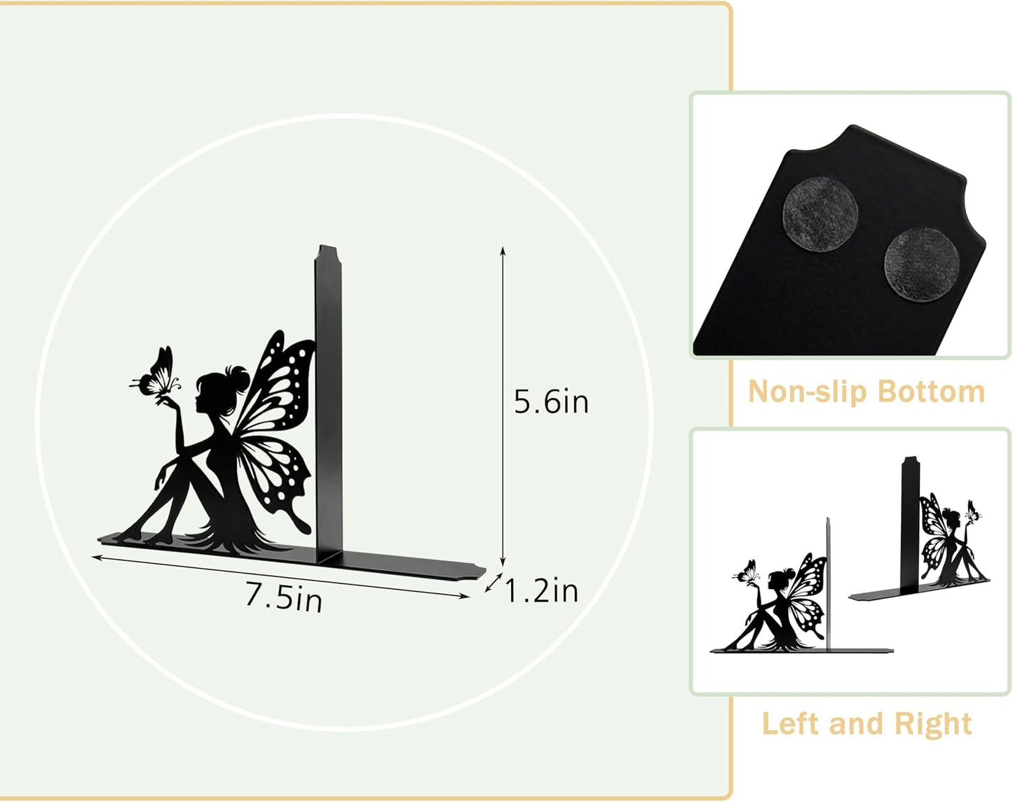 Book Ends / Unique Decorative Bookends