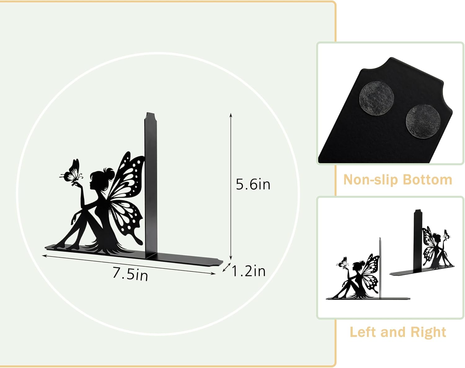 Book Ends / Unique Decorative Bookends