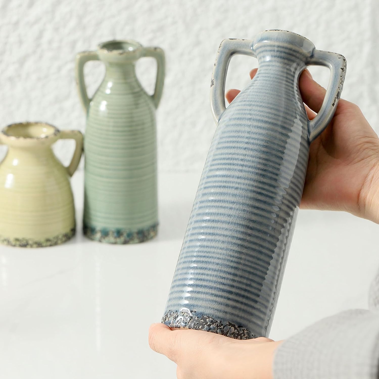 Farmhouse Vase Set for Modern Decoration / Set of 105