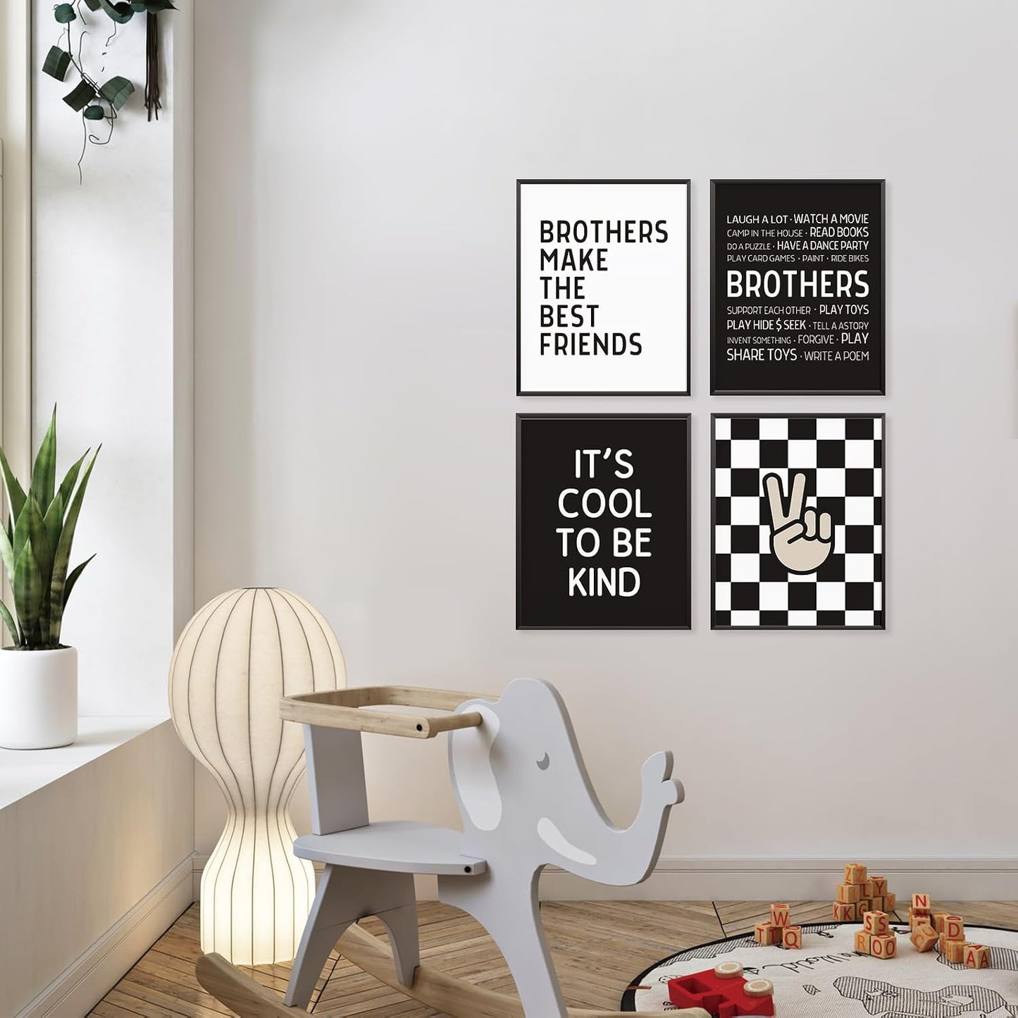 Boys Nursery Room Wall Decor / 8 x 10 / Friends