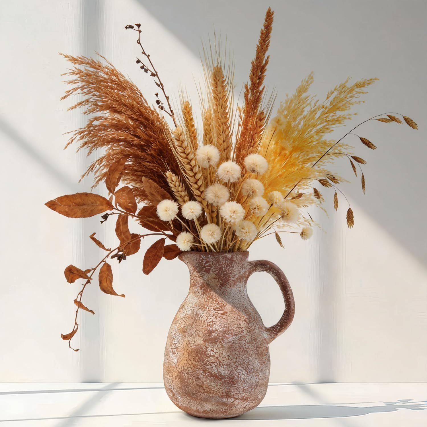 Ceramic Flower Vase Farmhouse Vase / 8 Inch-retro / 8 Inch