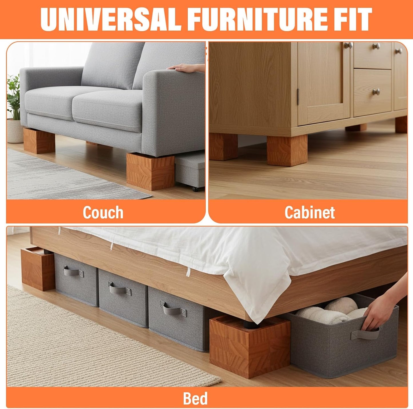 Tool-Free Install / Set of 8