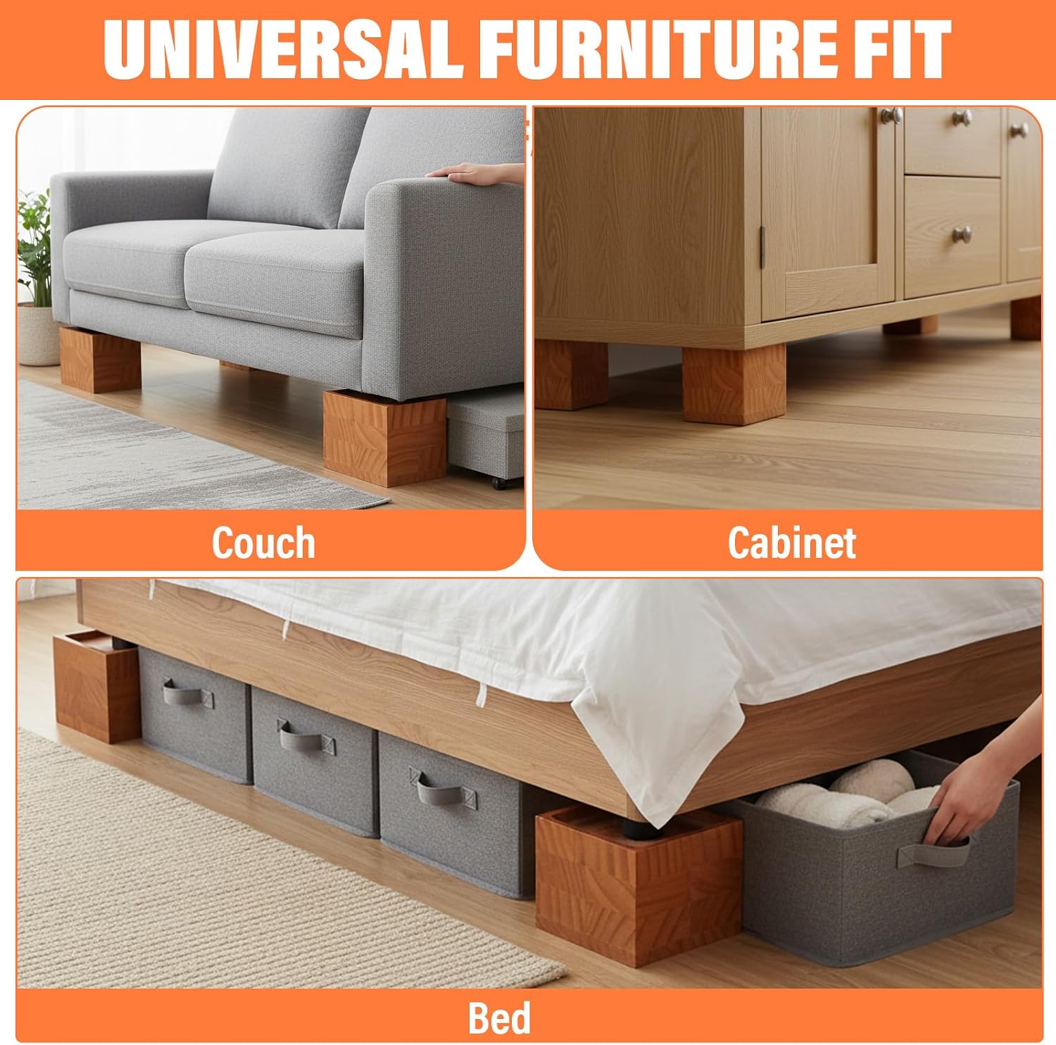 Tool-Free Install / Set of 8