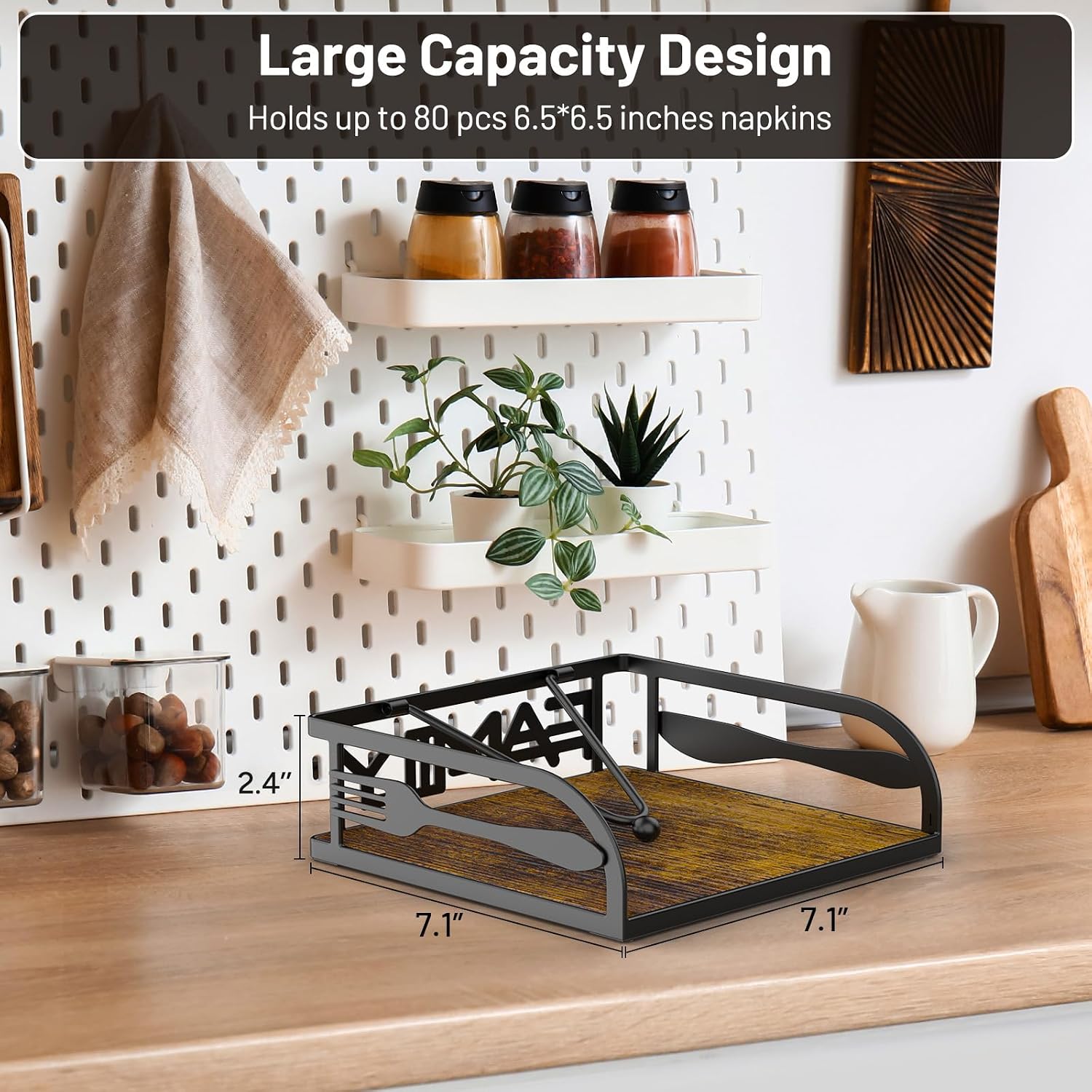 Napkin Holder / Flat Napkin Holders / Wooden