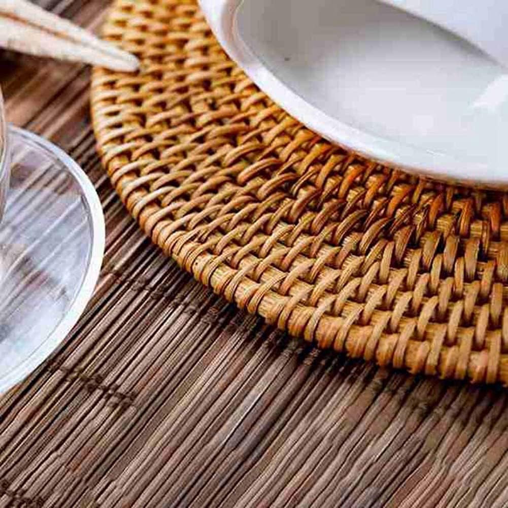 Pot Holder / Rattan Trivets for Hot Dishes-Insulated Hot Pads / Set of 4