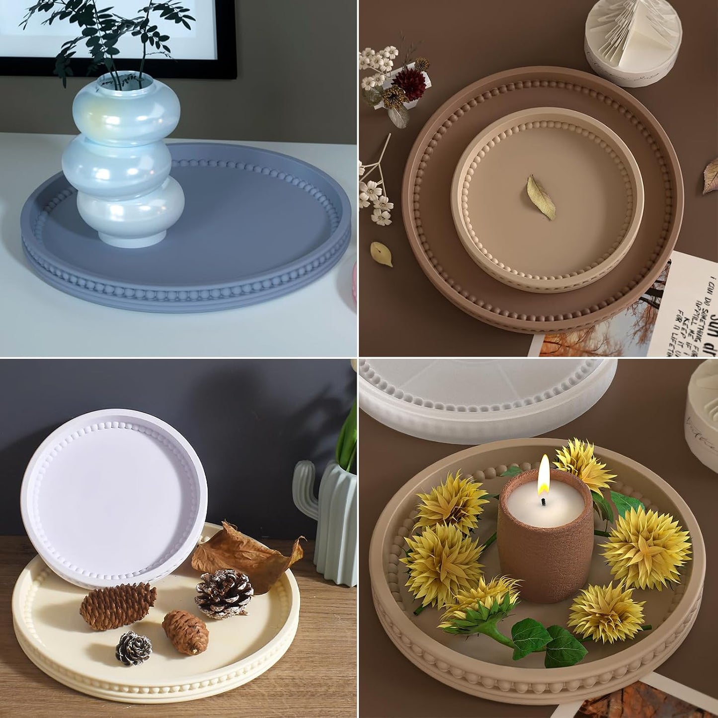 Unique Storage Container / Big Round / 10.6 Inch