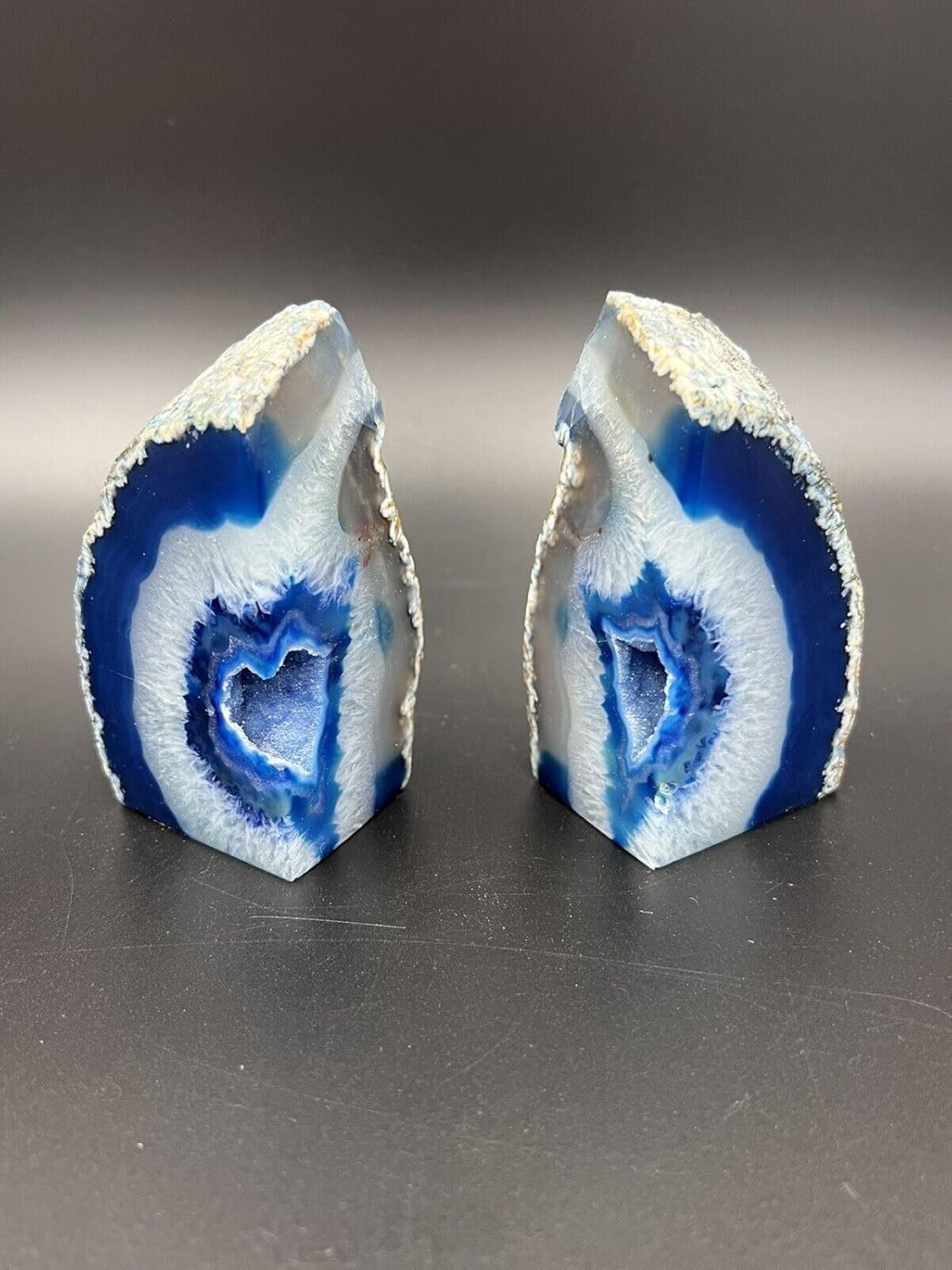 Decorative Book Ends / 2-3 Pounds / Blue