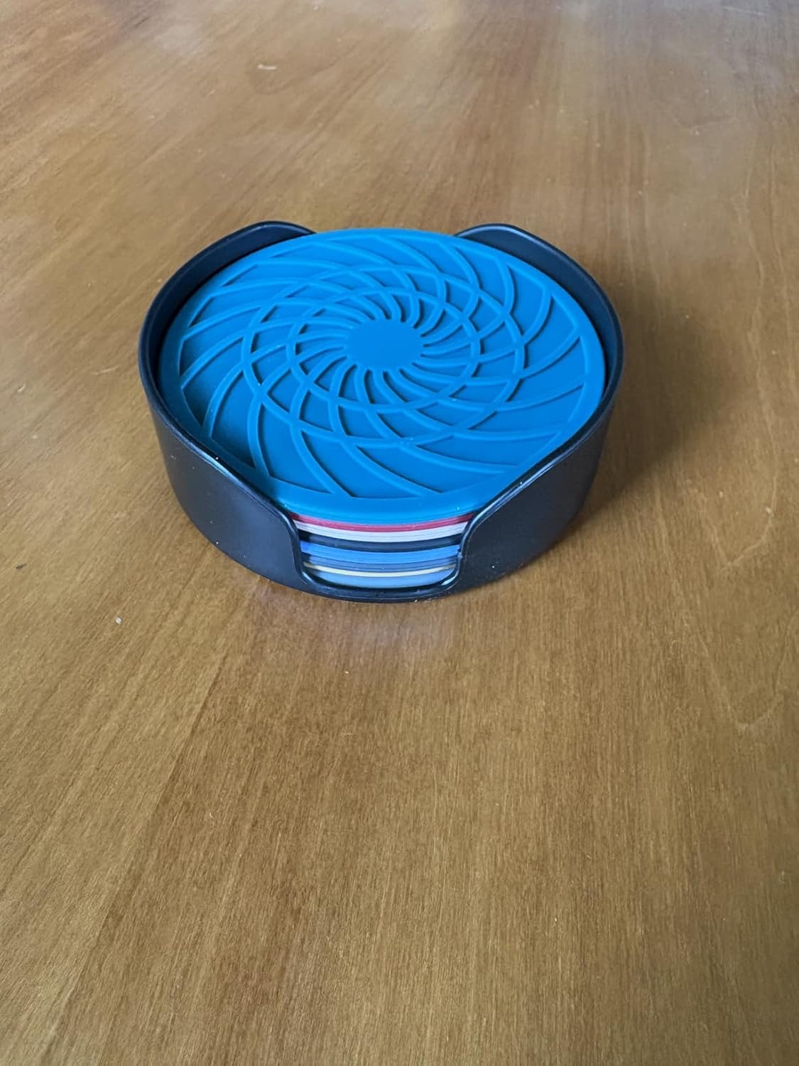 Holder Round Colorful BPA Free Silicone / Set of 8