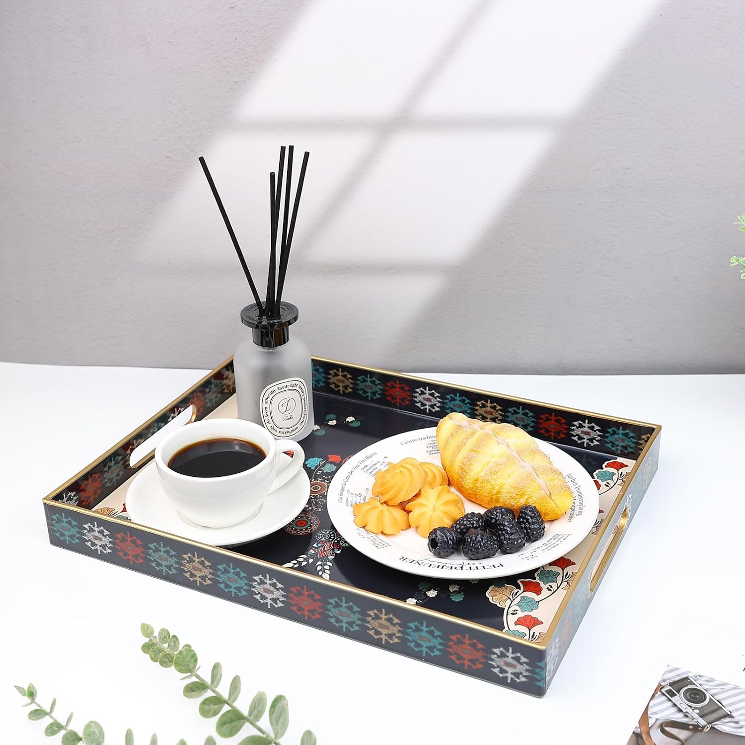 Serving Tray / Plastic Decorative Tray / Multi M