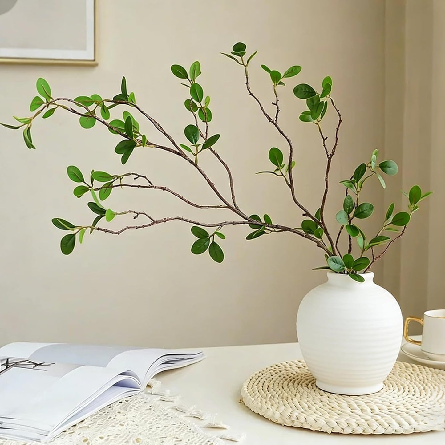 Artificial Eucalyptus Branches / Green