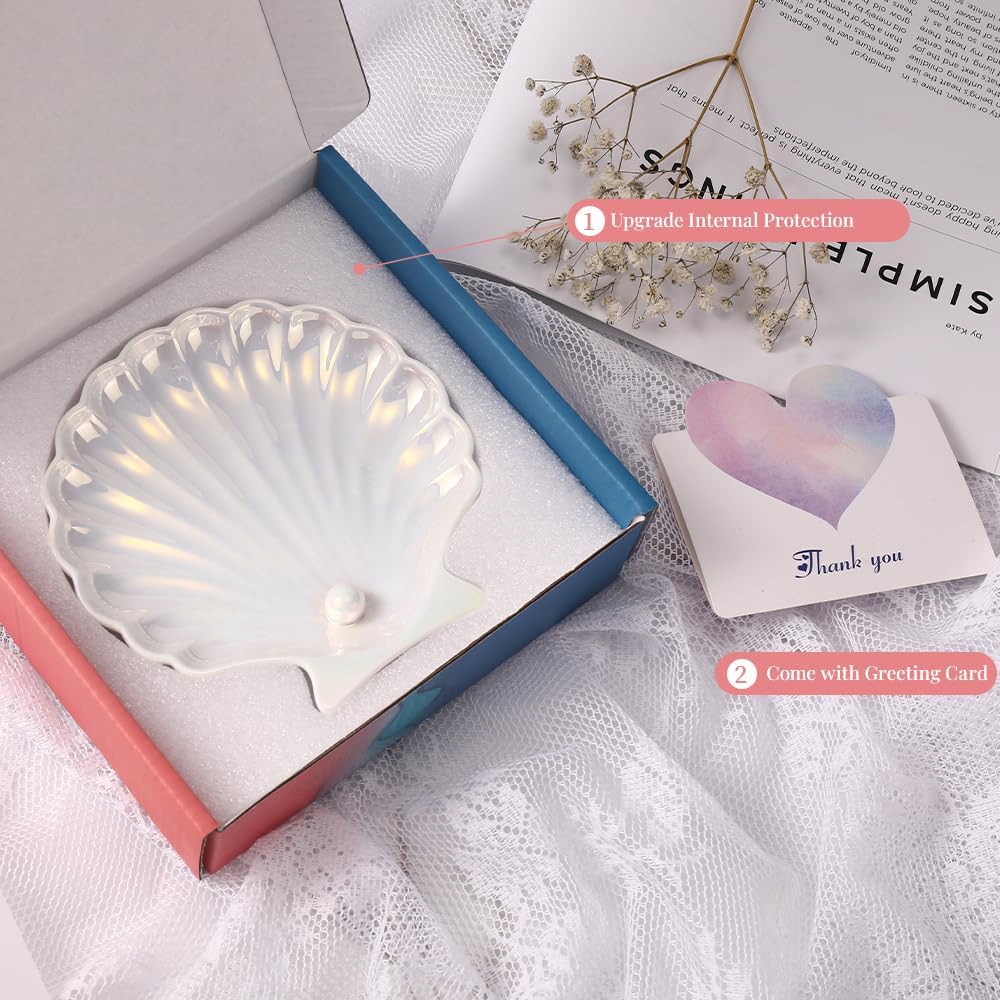 Shell Jewelry Tray / Shell White