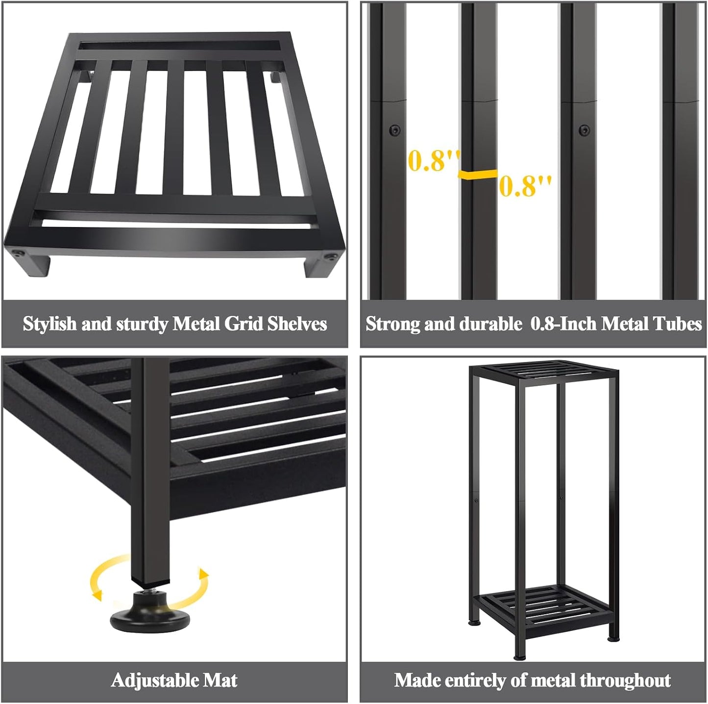 Lilybud--lily Plant Stand Indoor Outdoor Heavy Duty Wrought Iron Pedestal Stands Metal Plant Stand Decorative Flower
