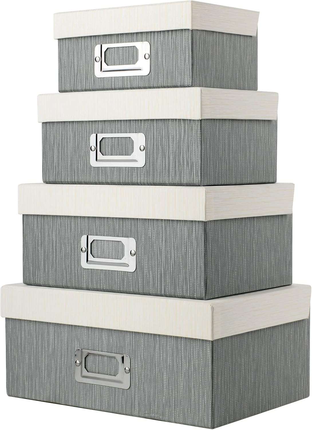 Photo Boxes / in Waterproof Storage Boxes / Dark Grey#031 / 4 Inch