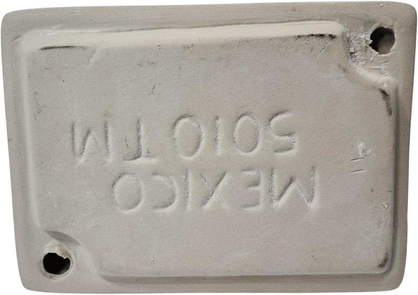 Snow Ceramic Tile Soap Dish Shower Tray Vintage Mid Century Modern Retro / White