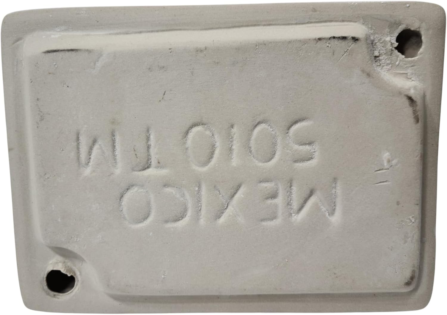Snow Ceramic Tile Soap Dish Shower Tray Vintage Mid Century Modern Retro / White