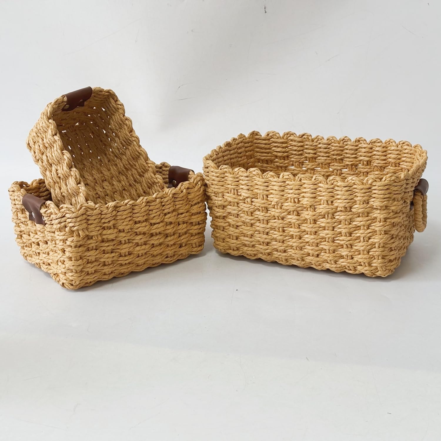 woven storage Little basket / Desert Color