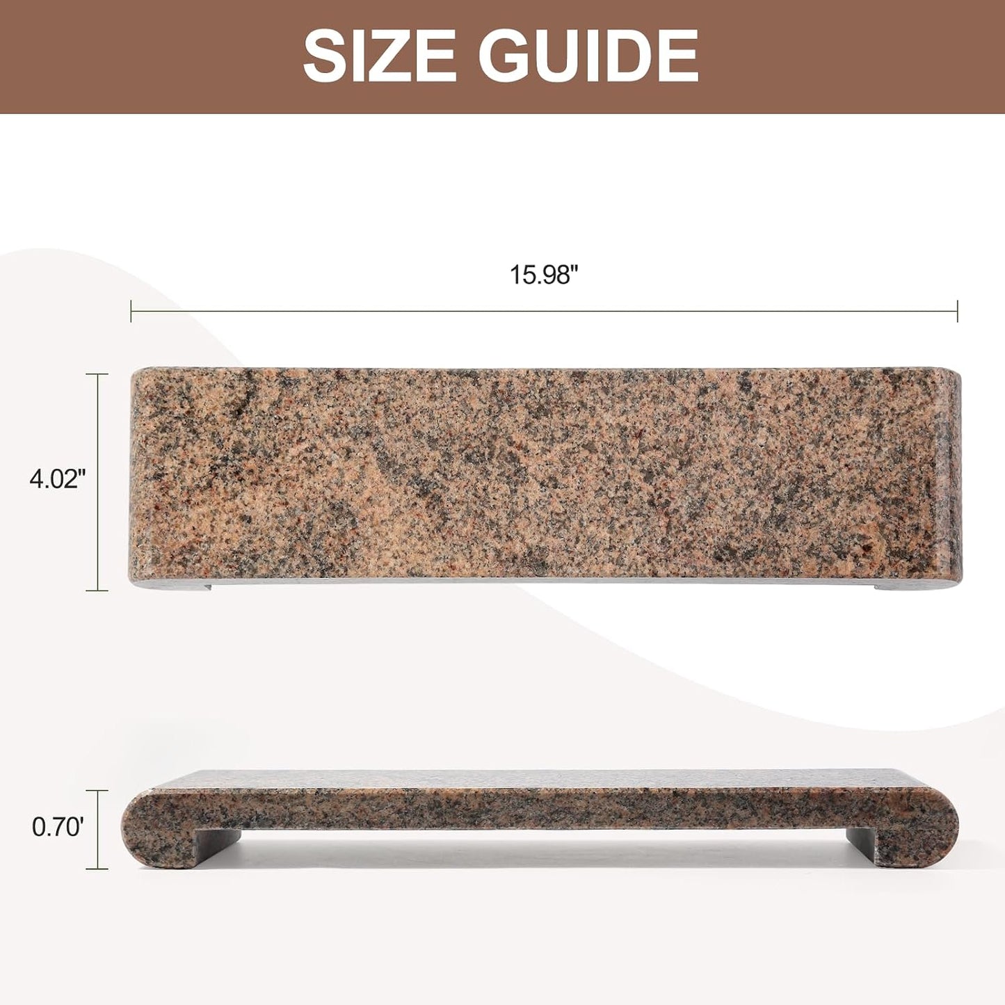 Small Plant Tray / Golden Star / Natural / 4.02 x 15.98