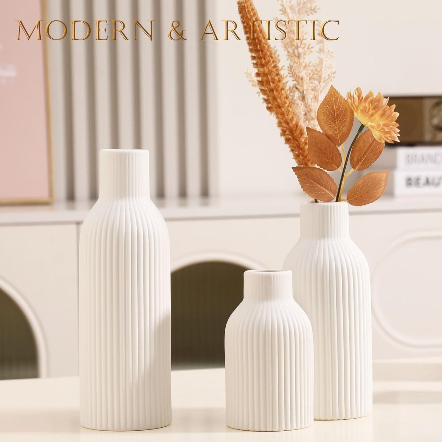 Ceramic Vase / Handcrafted Ceramic Vases / Set A / Set of 3