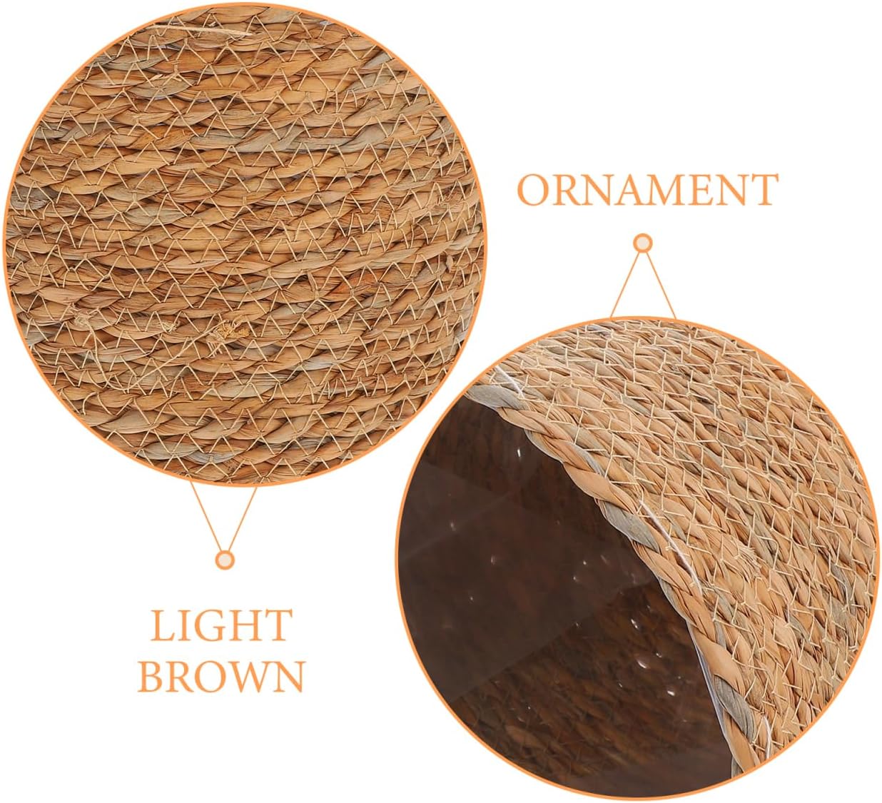 Woven Plant Basket / Set of 2
