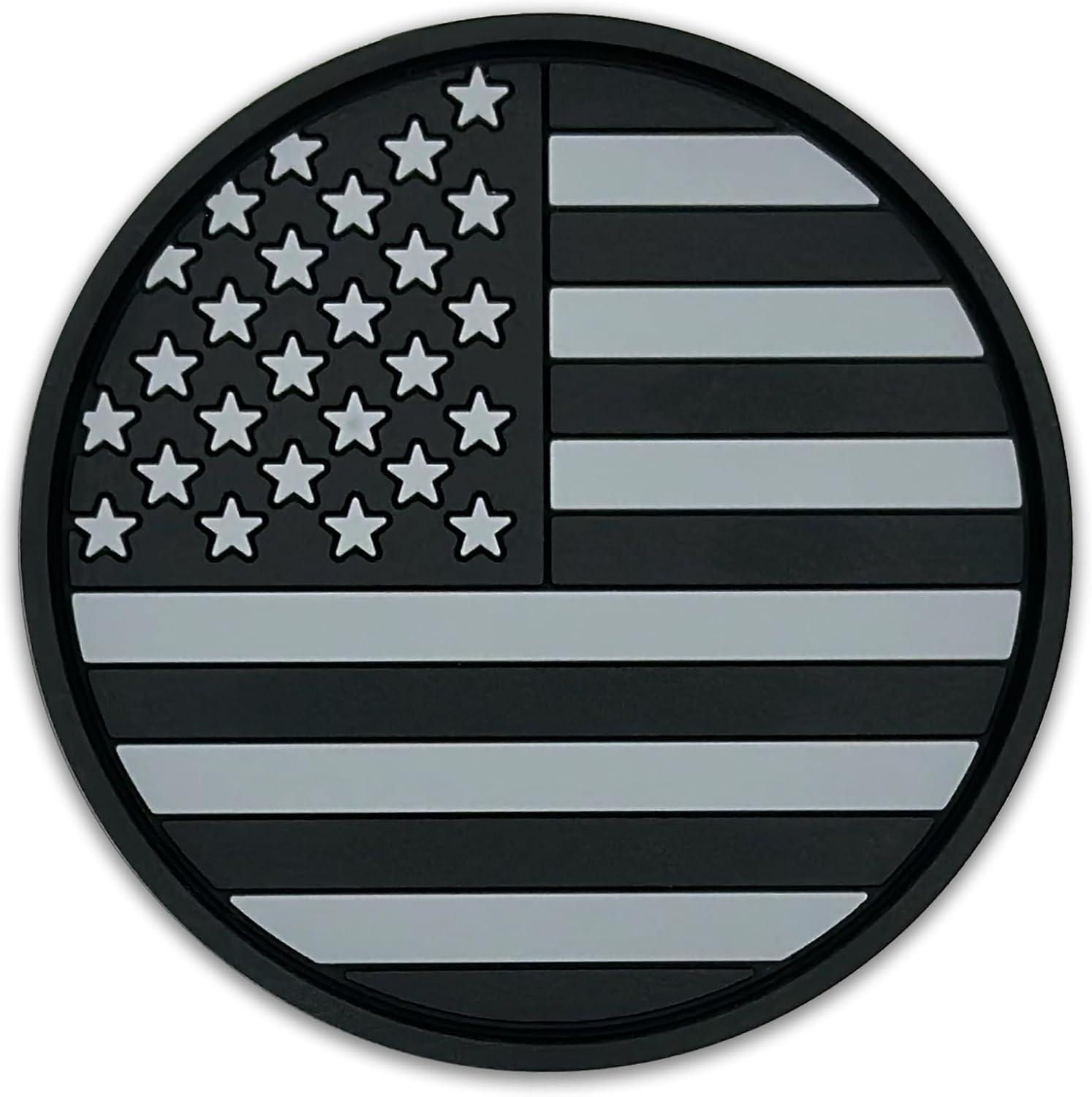 Officially Licensed US Navy Anchor & Inverted American Flag Automotive 3D Textured / Navy & Flag