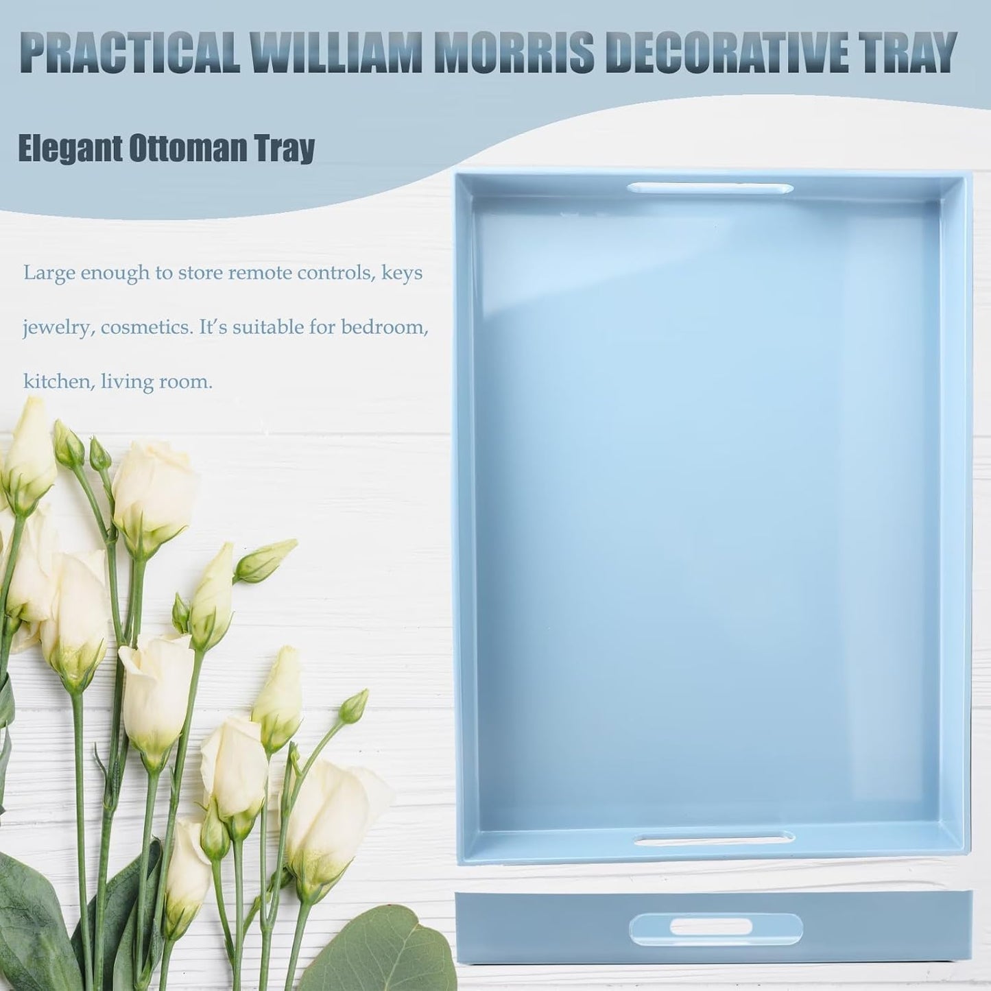 Serving Tray / Plastic Decorative Tray / Multi B