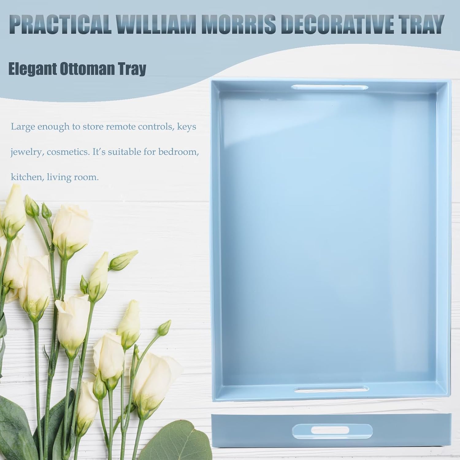 Serving Tray / Plastic Decorative Tray / Multi B