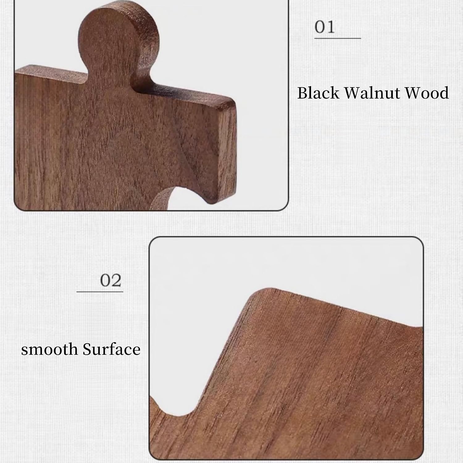 Wood Coasters Table Walnut Coaster Wooden Coaster Set / Set of 4